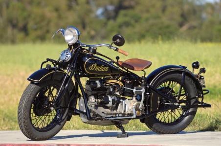 Luxury on Two Wheels: 1933 Indian Four - Motorcycle Classics